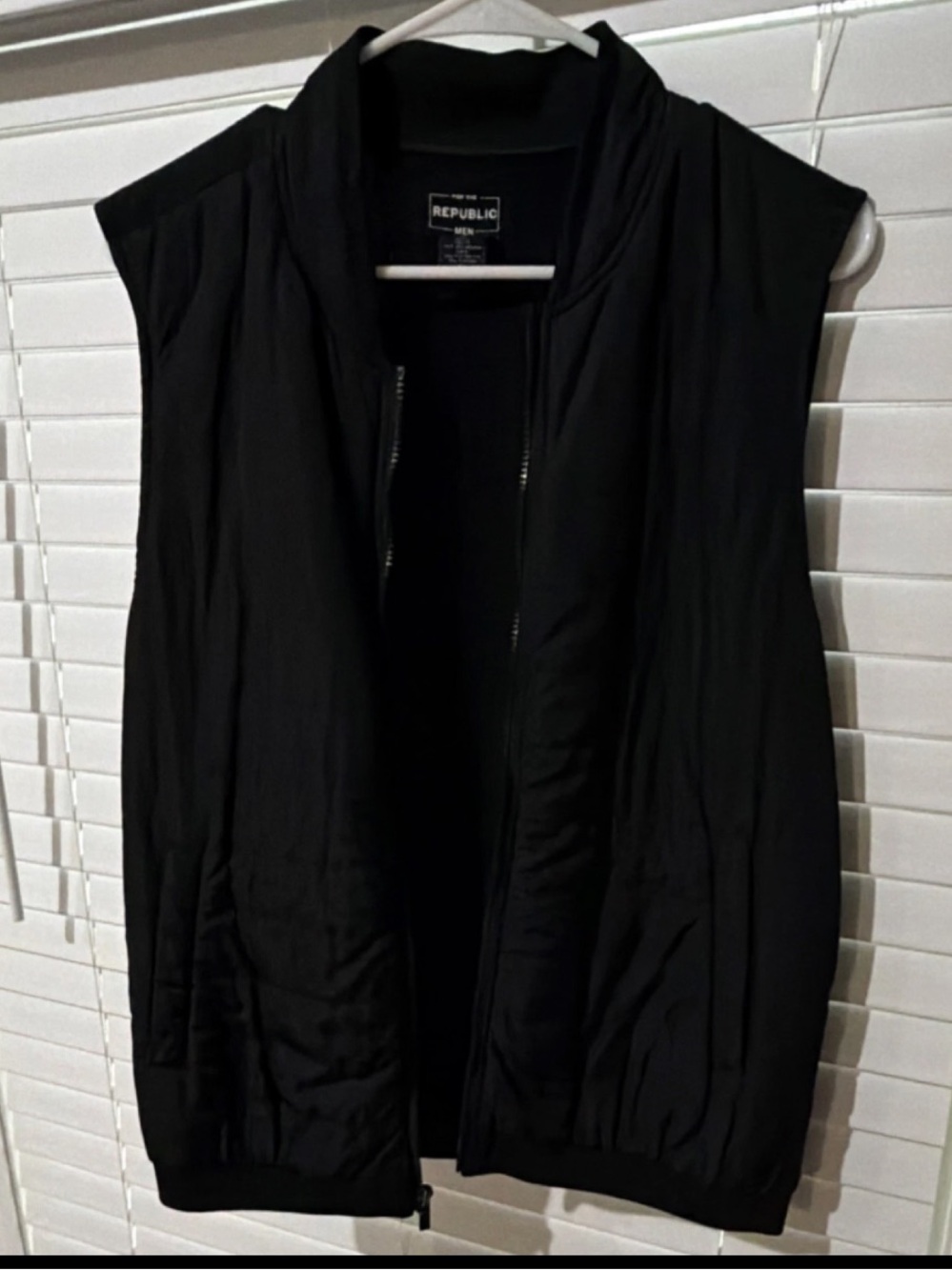 For The Republic Black Men's Knit Pullover